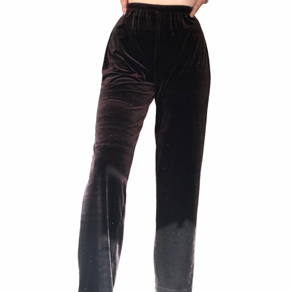 Vintage Brown Velvet Pants